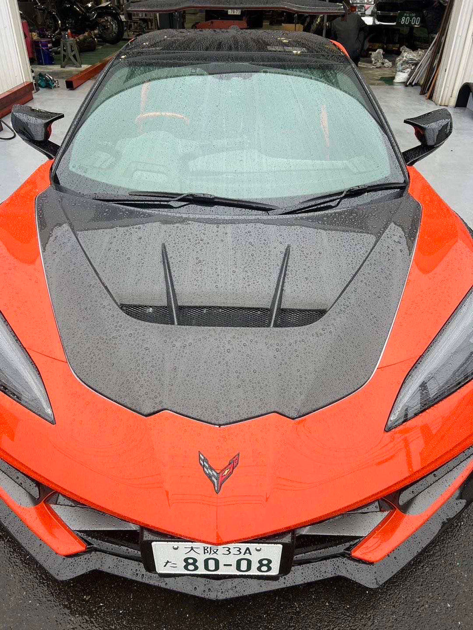 2020–2024 Corvette C8 – Full Carbon Fiber V1 Vented Hood - photo 3 - Drvyn