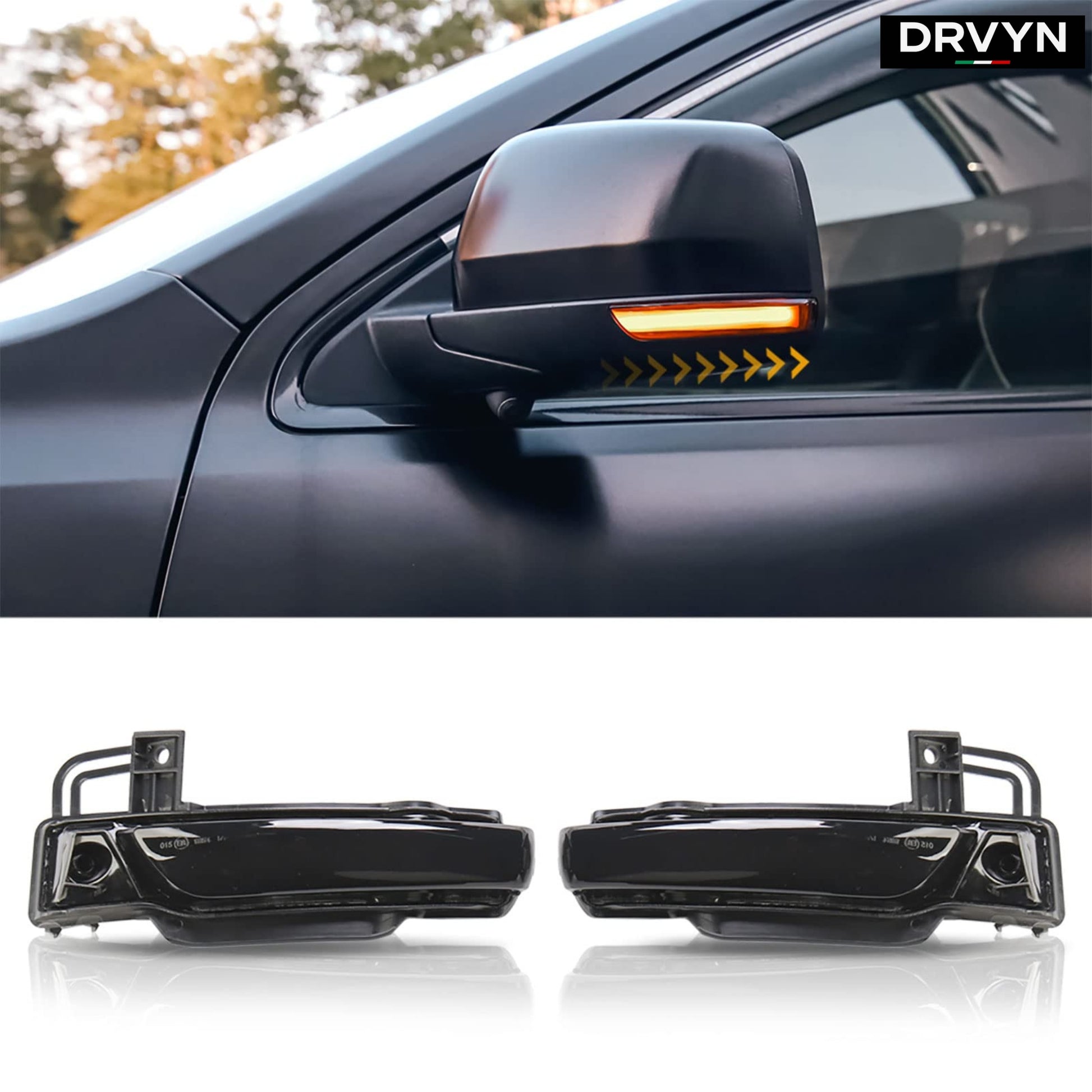 SEQUENTIAL LED SIDE MIRROR TURN SIGNAL LIGHT FOR JEEP GRAND CHEROKEE 2011-2020 - photo 5 - Drvyn