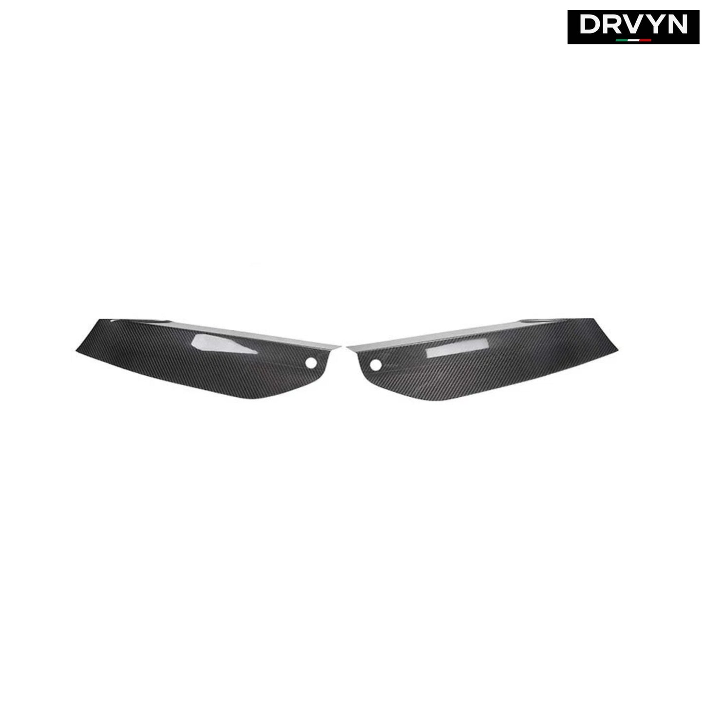 2021-2023 BMW F90 M5 LCI CARBON FIBER FRONT BUMPER UPPER AIR VENT COVER TRIM for Nissan Infiniti - Drvyn