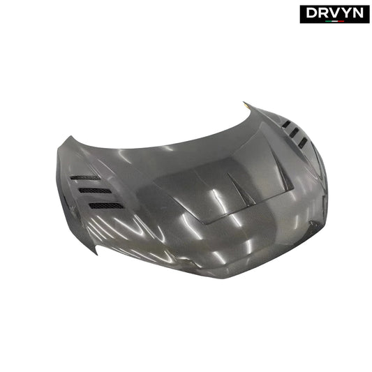 AUDI R8 4S3 CARBON FIBER HOOD BODY KIT AUDI R8 2017 2018 CARBON FIBER FRONT VENTED BONNET HOOD for Nissan Infiniti - Drvyn