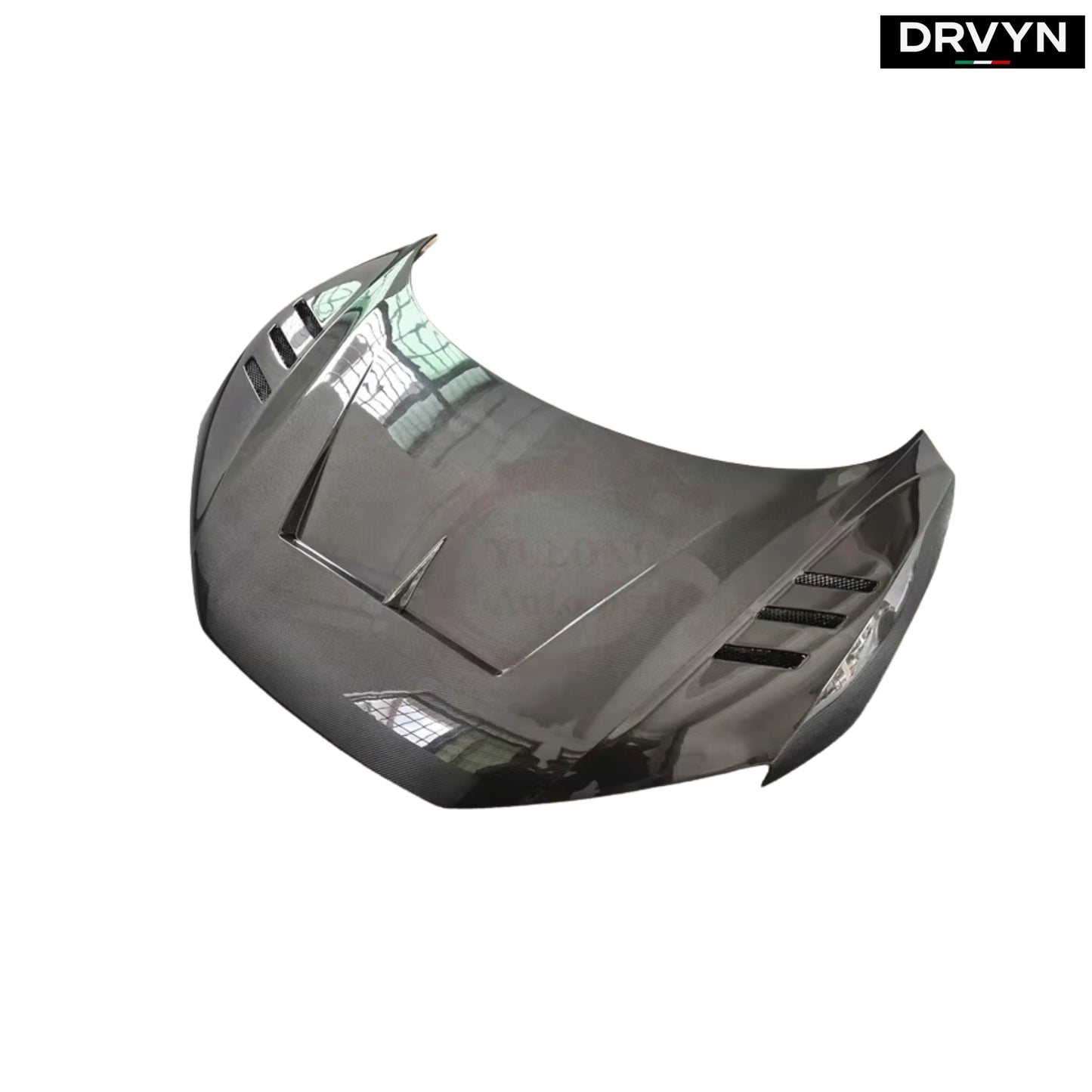 AUDI R8 4S3 CARBON FIBER HOOD BODY KIT AUDI R8 2017 2018 CARBON FIBER FRONT VENTED BONNET HOOD - photo 2 - Drvyn