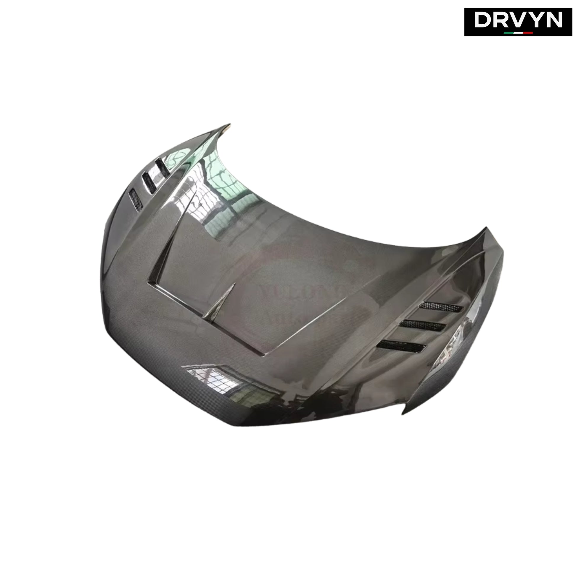 AUDI R8 4S3 CARBON FIBER HOOD BODY KIT AUDI R8 2017 2018 CARBON FIBER FRONT VENTED BONNET HOOD - photo 2 - Drvyn