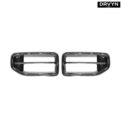 2023-25 BMW G87 M2 MP STYLE DRY CARBON FIBER FRONT NOSE KIDNEY GRILL GRILLE for Nissan Infiniti - Drvyn