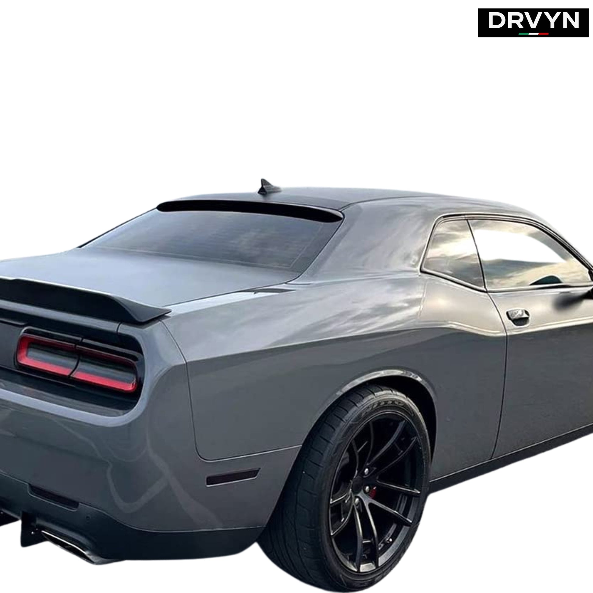2008-2023 DODGE CHALLENGER SRT HELLCAT GLOSS BLACK REAR WINDOW ROOF SPOILER - photo 3 - Drvyn