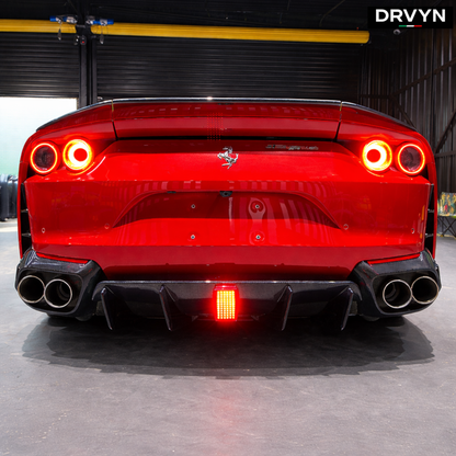 DRVYN Ferrari 812 Carbon Fiber Rear Bumper Center Diffuser for Ferrari 812 Superfast GTS 2017-2023 - photo 4 - Drvyn