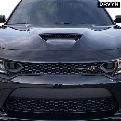 2015-2023 DODGE CHARGER RT SCAT PACK SRT STYLE FRONT MESH GRILLE W/ AIR DUCT - photo 3 - Drvyn