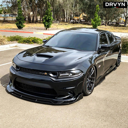 2015-2023 DODGE CHARGER RT SCAT PACK SRT STYLE FRONT MESH GRILLE W/ AIR DUCT - photo 4 - Drvyn
