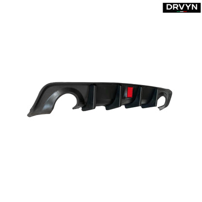 15-23 DODGE CHARGER SRT R/T SCAT PACK REAR BUMPER DIFFUSER W/ RED REFLECTOR for Nissan Infiniti - Drvyn