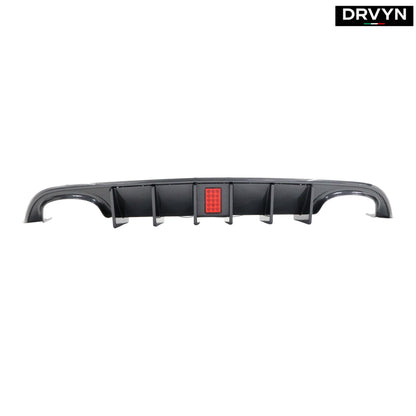 15-23 DODGE CHARGER SRT R/T SCAT PACK REAR BUMPER DIFFUSER W/ RED REFLECTOR - photo 2 - Drvyn