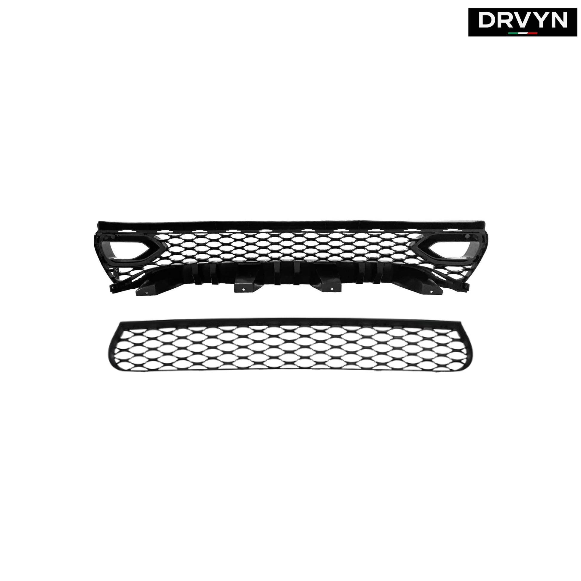 15-23 DODGE CHARGER RT SCAT PACK SRT DUAL SNORKEL FRONT UPPER + LOWER GRILLE (For: Dodge Charger) - photo 2 - Drvyn