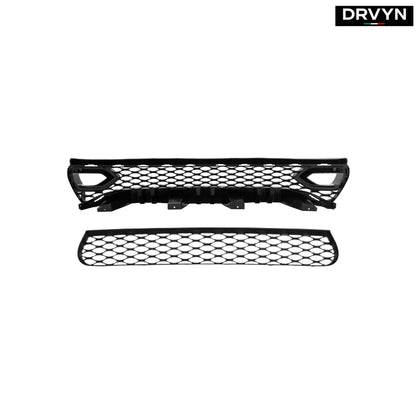 15-23 DODGE CHARGER RT SCAT PACK SRT DUAL SNORKEL FRONT UPPER + LOWER GRILLE (For: Dodge Charger) - photo 2 - Drvyn