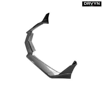 For 20-26 Corvette C8 Z51 Stingray Real Carbon Fiber Front Bumper Lip Splitter - photo 2 - Drvyn