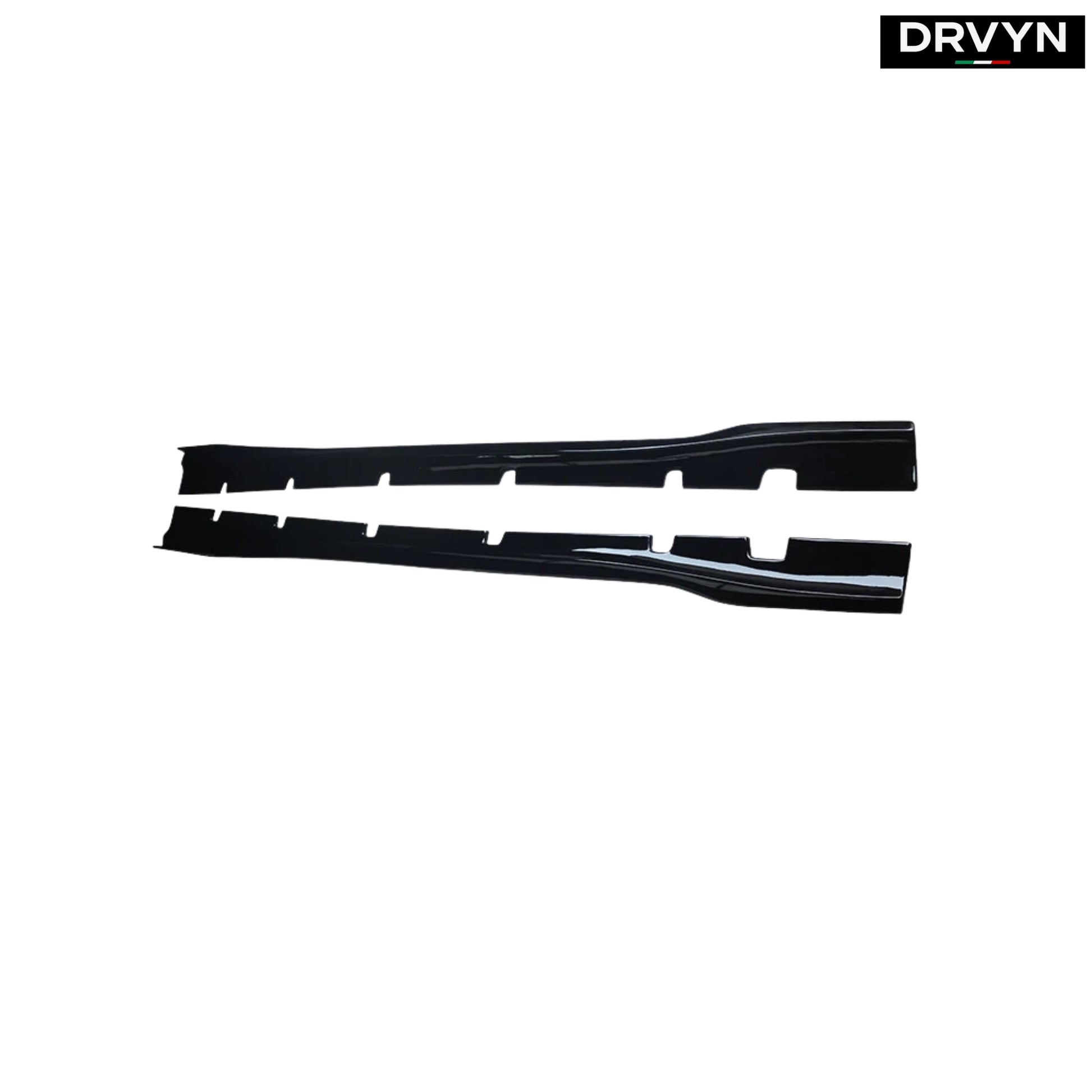 20-2023 DODGE CHARGER SRT WIDEBODY H STYLE GLOSS BLACK SIDE SKIRT EXTENSION for Nissan Infiniti - Drvyn