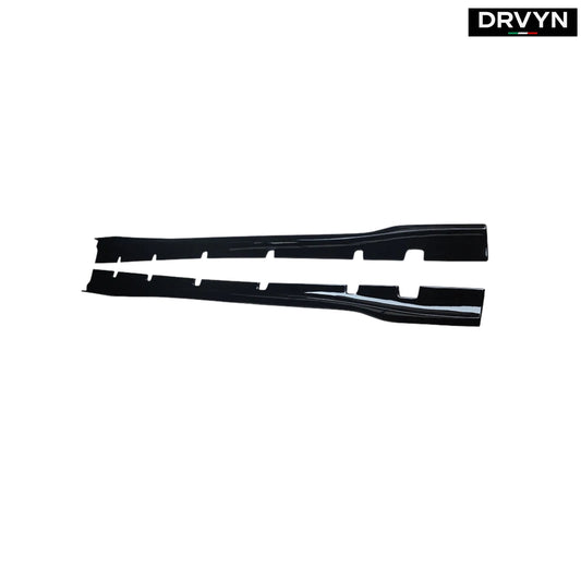 20-2023 DODGE CHARGER SRT WIDEBODY H STYLE GLOSS BLACK SIDE SKIRT EXTENSION for Nissan Infiniti - Drvyn