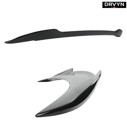 11-2023 DODGE CHARGER GLOSSY BLACK HIGHKICK REAR TRUNK DUCKBILL SPOILER WING - photo 2 - Drvyn