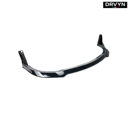 20-23 DODGE CHARGER SRT WIDEBODY H STYLE WINGLET MATTE BLK FRONT BUMPER LIP - photo 2 - Drvyn