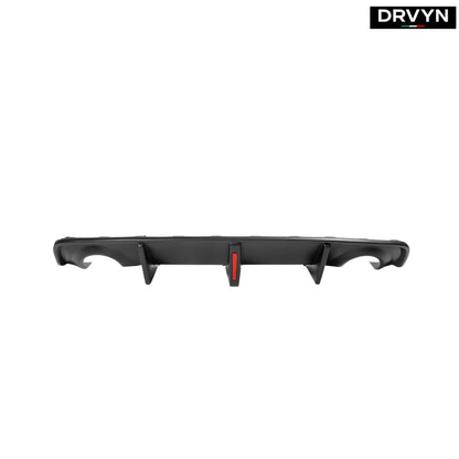 2020-23 DODGE CHARGER SRT SCAT WIDEBODY MATT BLACK LED REAR BUMPER DIFFUSER for Nissan Infiniti - Drvyn