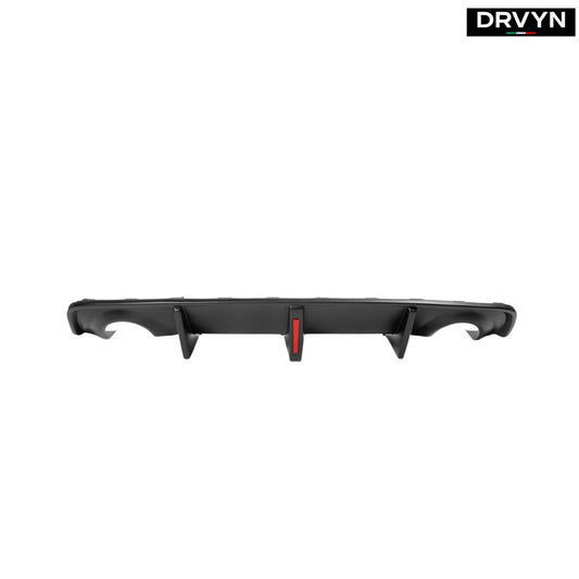 2020-23 DODGE CHARGER SRT SCAT WIDEBODY MATT BLACK LED REAR BUMPER DIFFUSER for Nissan Infiniti - Drvyn