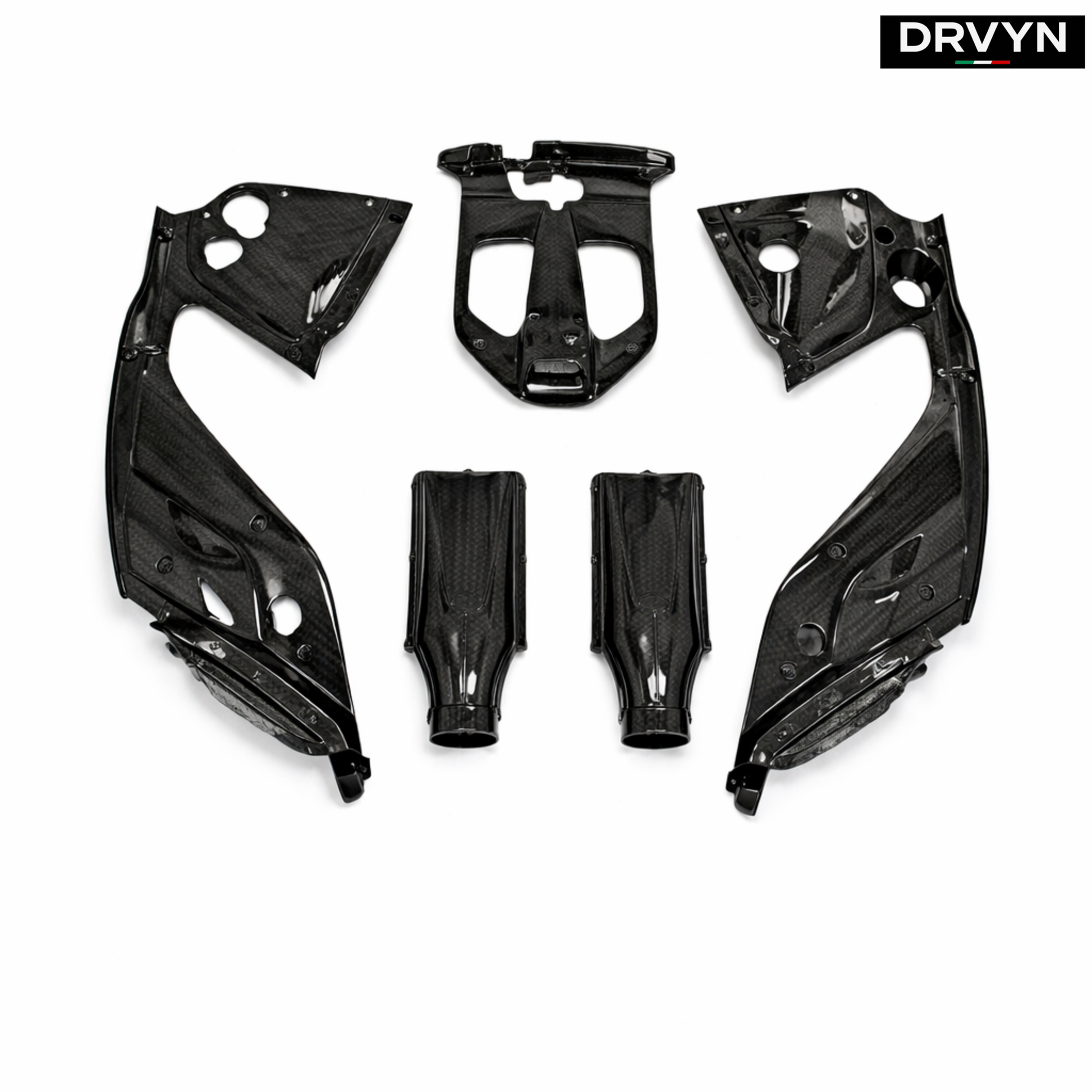 DRVYN Dry Carbon Fiber Auto Parts Engine Interior Kit for Ferrari 812 for Nissan Infiniti - Drvyn