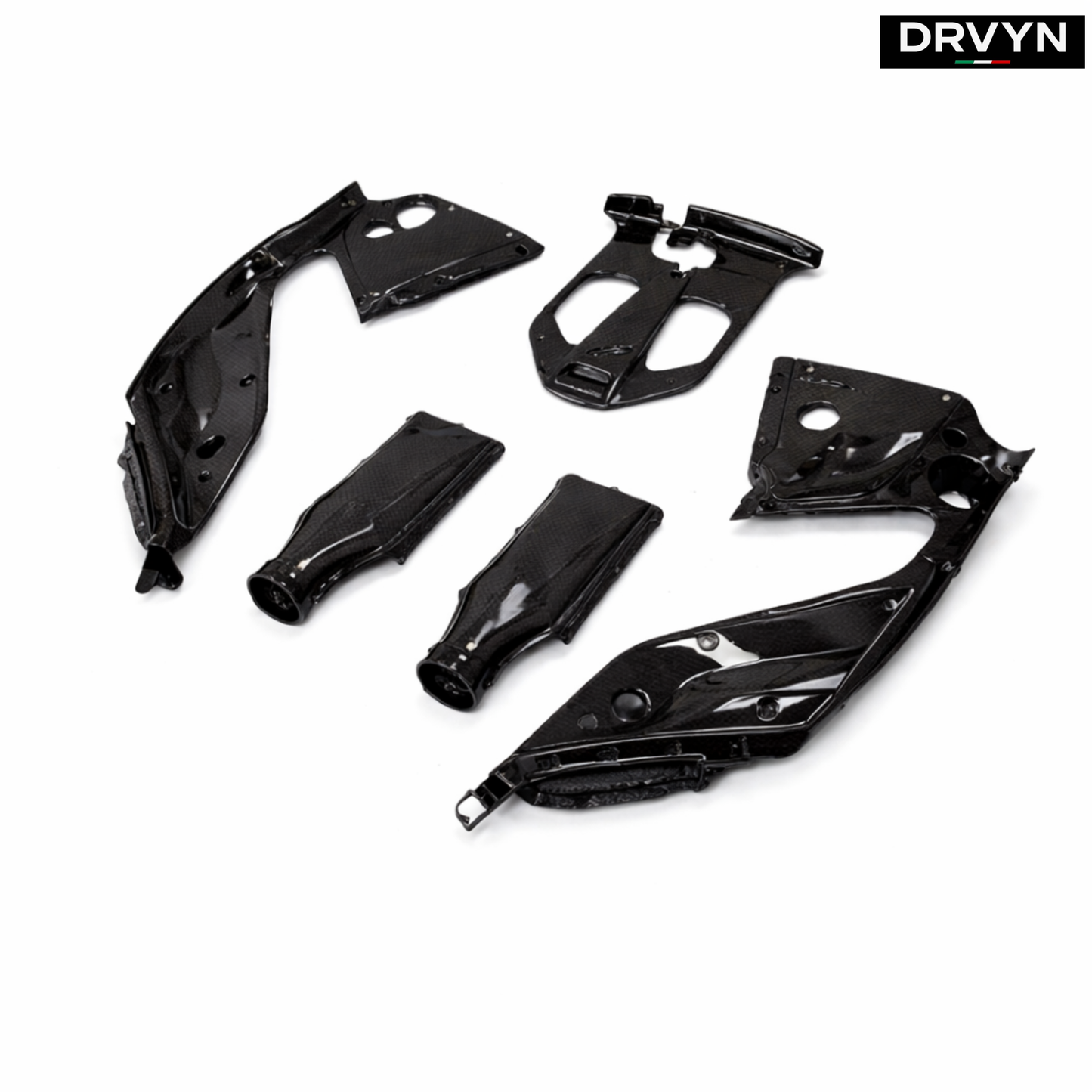 DRVYN Dry Carbon Fiber Auto Parts Engine Interior Kit for Ferrari 812 - photo 2 - Drvyn