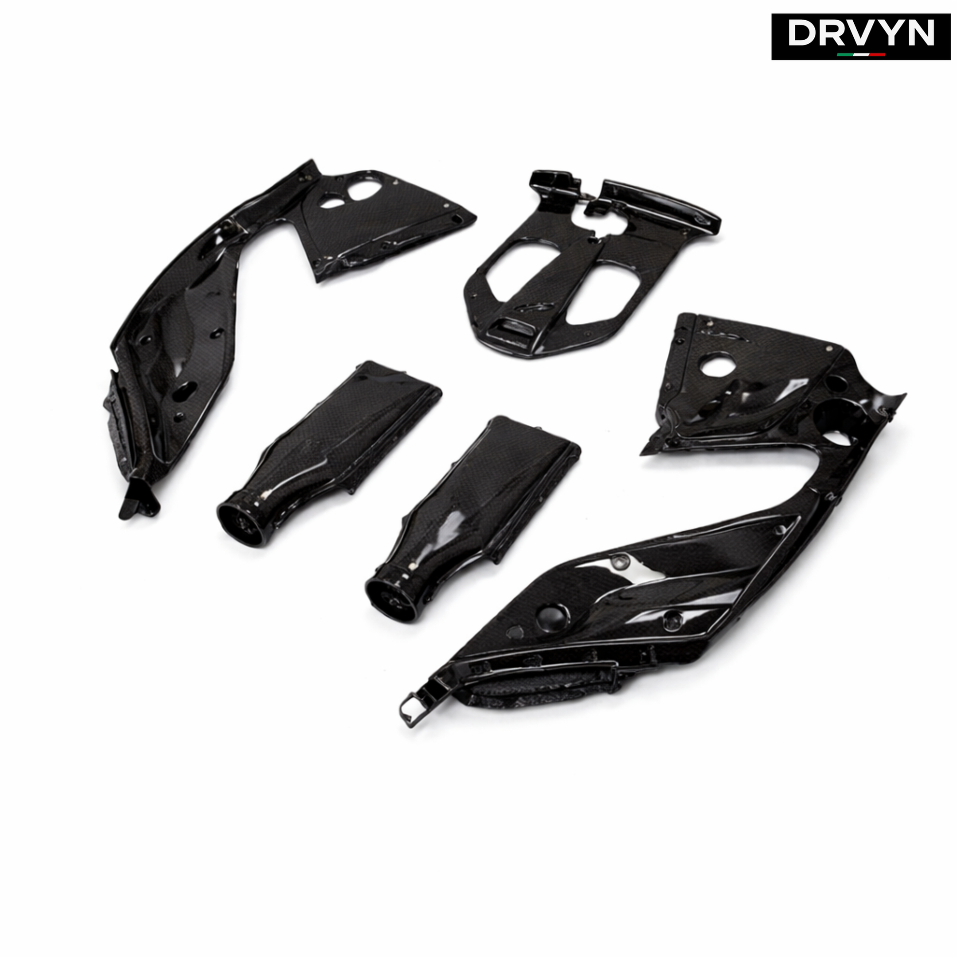DRVYN Dry Carbon Fiber Auto Parts Engine Interior Kit for Ferrari 812 - photo 2 - Drvyn