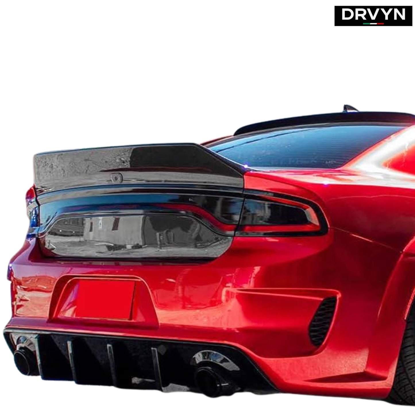 2020-2023 DODGE CHARGER SRT WIDEBODY SHARK FIN REAR BUMPER DIFFUSER VALANCE - photo 3 - Drvyn