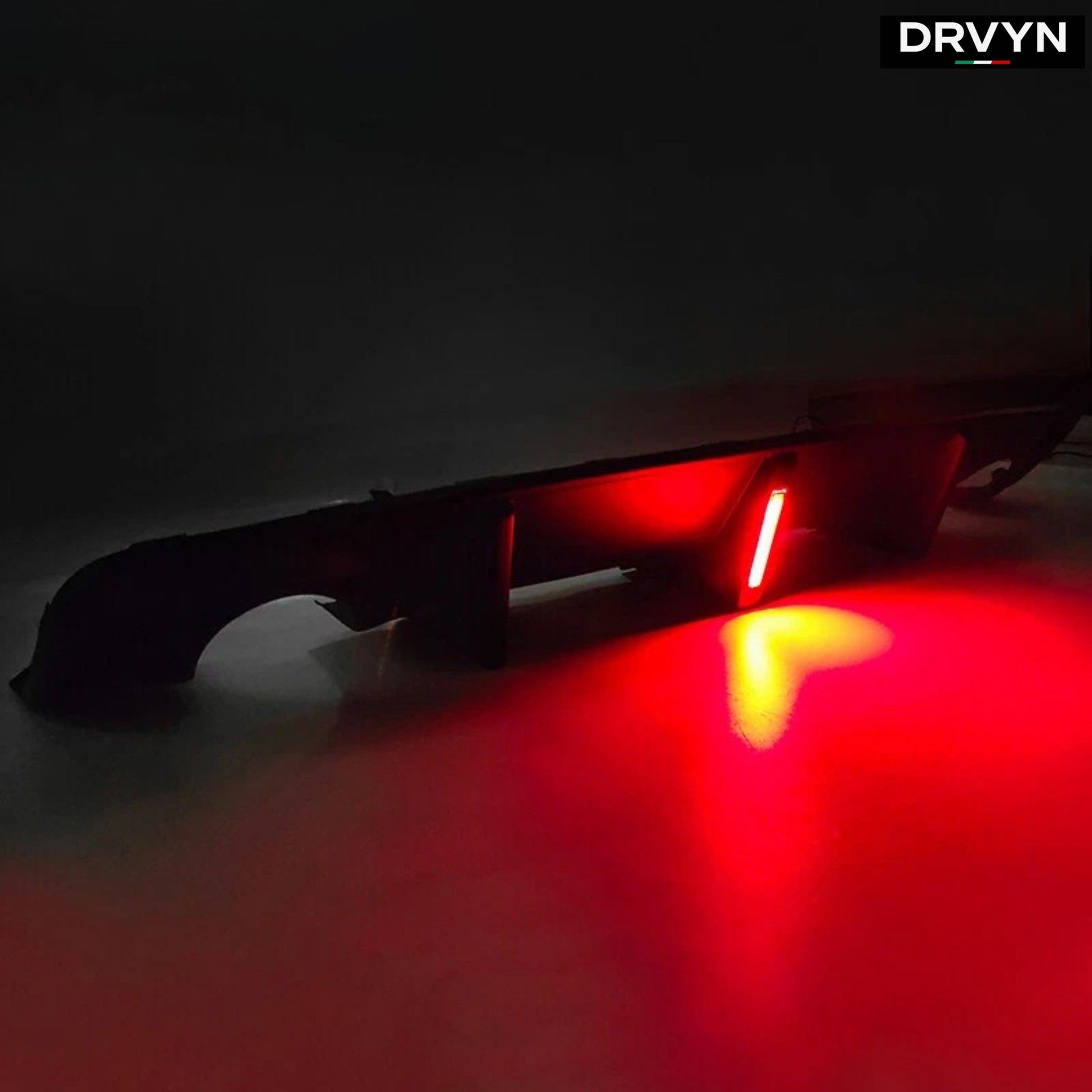 20-23 DODGE CHARGER WIDEBODY LED REAR BUMPER DIFFUSER + SIDE EXTENSION SPAT - photo 3 - Drvyn