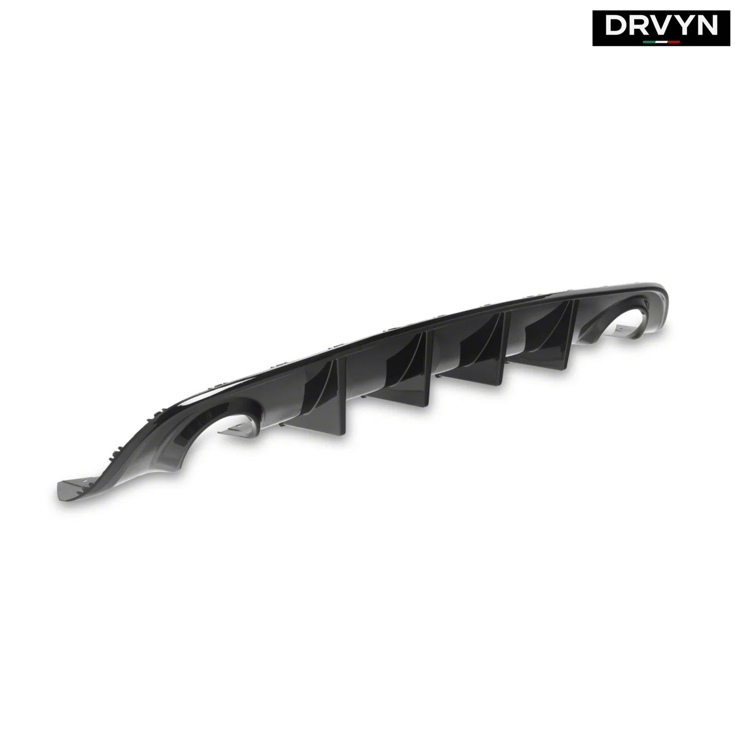 2015-2023 DODGE CHARGER SRT R/T SCAT PACK GLOSSY BLACK REAR BUMPER DIFFUSER for Nissan Infiniti - Drvyn