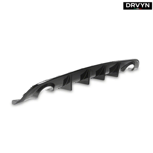 2015-2023 DODGE CHARGER SRT R/T SCAT PACK GLOSSY BLACK REAR BUMPER DIFFUSER for Nissan Infiniti - Drvyn