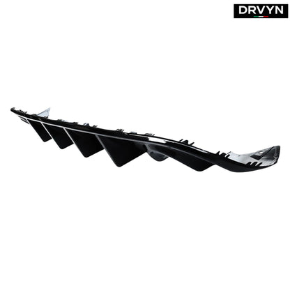 2015-2023 DODGE CHARGER SRT R/T SCAT PACK GLOSSY BLACK REAR BUMPER DIFFUSER - photo 2 - Drvyn