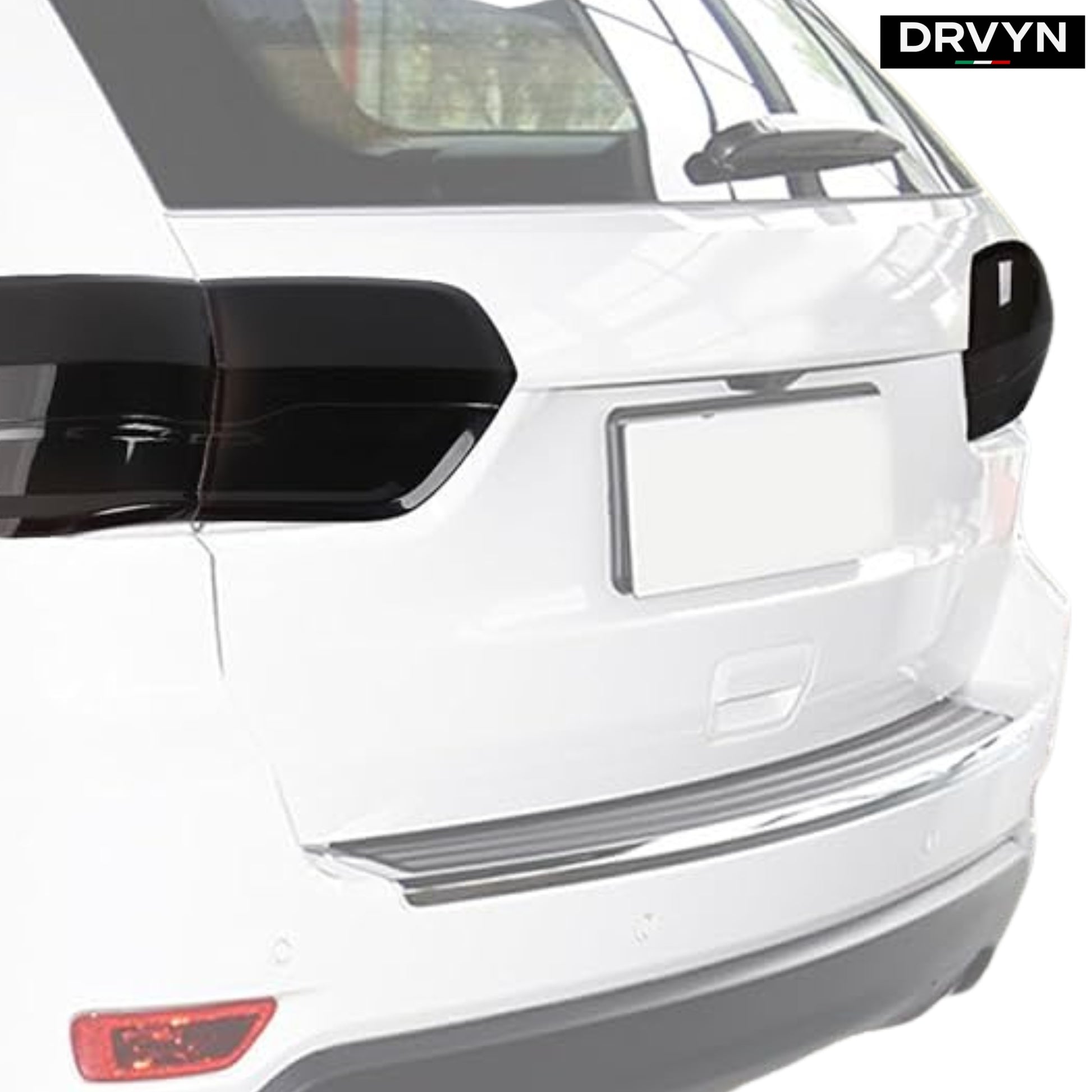 Jeep Grand Cherokee 14-20 Smoked Black Rear Taillight Accessories Cover Trim - photo 3 - Drvyn