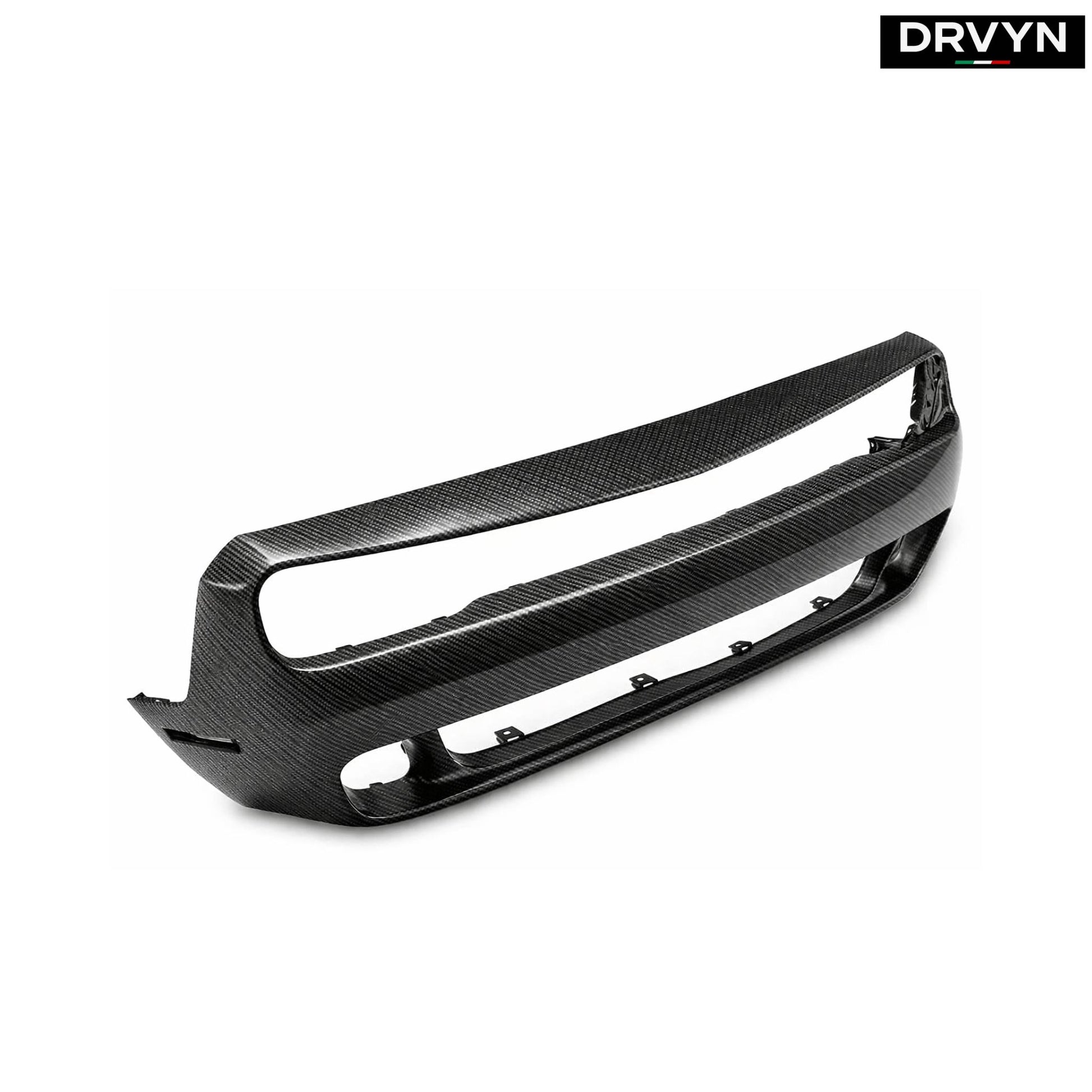 CHALLENGER HELLCAT STYLE CARBON FIBER FRONT BUMPER FOR DODGE CHALLENGER - photo 2 - Drvyn