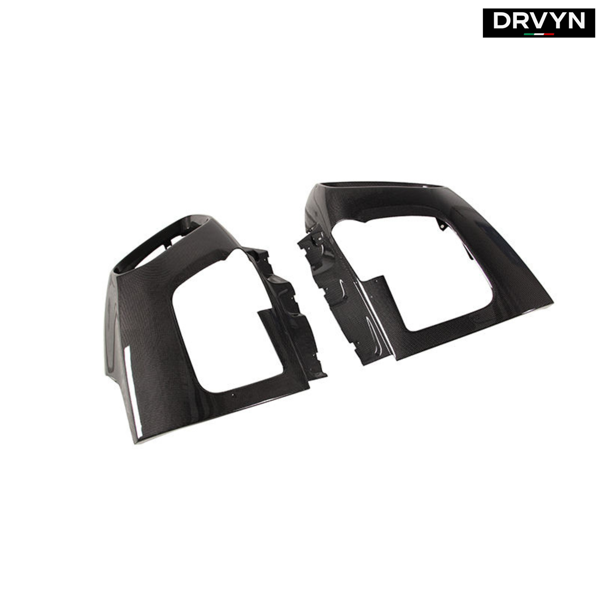 DRVYN OEM Style Prepreg Dry Carbon Fiber Body Kit Rear Side Splitter for Ferrari 812 Superfast GTS - photo 2 - Drvyn