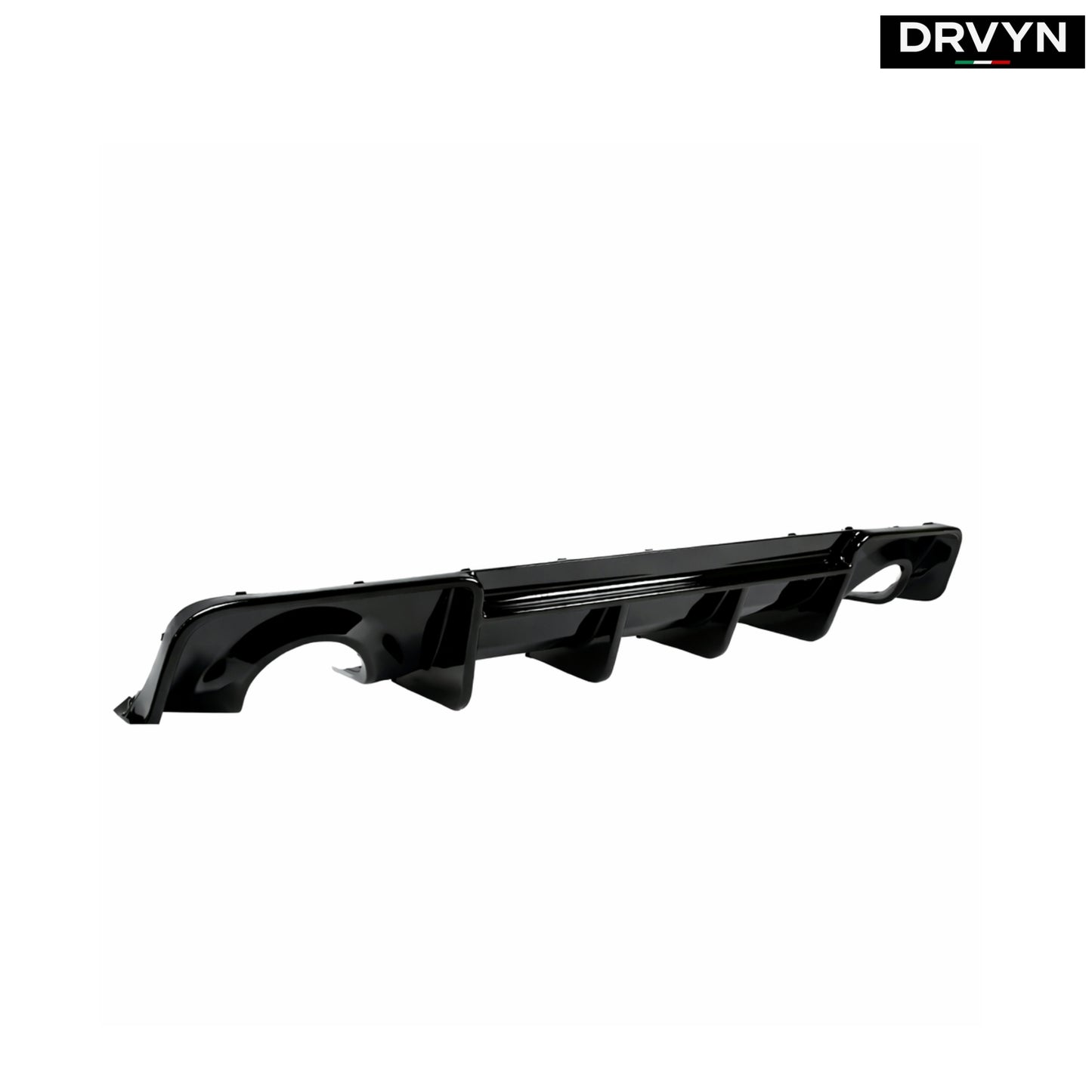 20-2023 DODGE CHARGER SRT WIDEBODY H STYLE GLOSS BLACK REAR BUMPER DIFFUSER for Nissan Infiniti - Drvyn