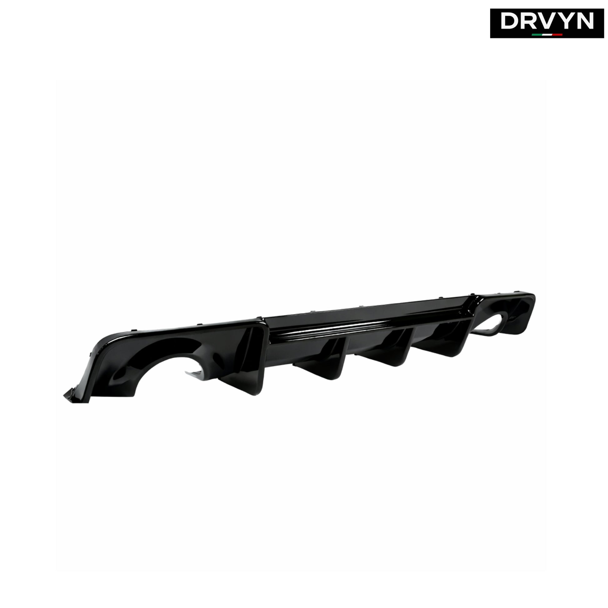 20-2023 DODGE CHARGER SRT WIDEBODY H STYLE GLOSS BLACK REAR BUMPER DIFFUSER for Nissan Infiniti - Drvyn