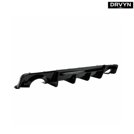 20-2023 DODGE CHARGER SRT WIDEBODY H STYLE GLOSS BLACK REAR BUMPER DIFFUSER for Nissan Infiniti - Drvyn