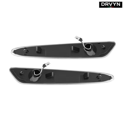 DRVYN Chevy Corvette C6 2005-2013 Clear Lens LED Front & Rear Side Marker Lights - photo 2 - Drvyn