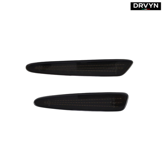 DRVYN 2005-2013 Chevy Corvette C6 Front Rear Sequential LED Side Marker Light Lamp for Nissan Infiniti - Drvyn