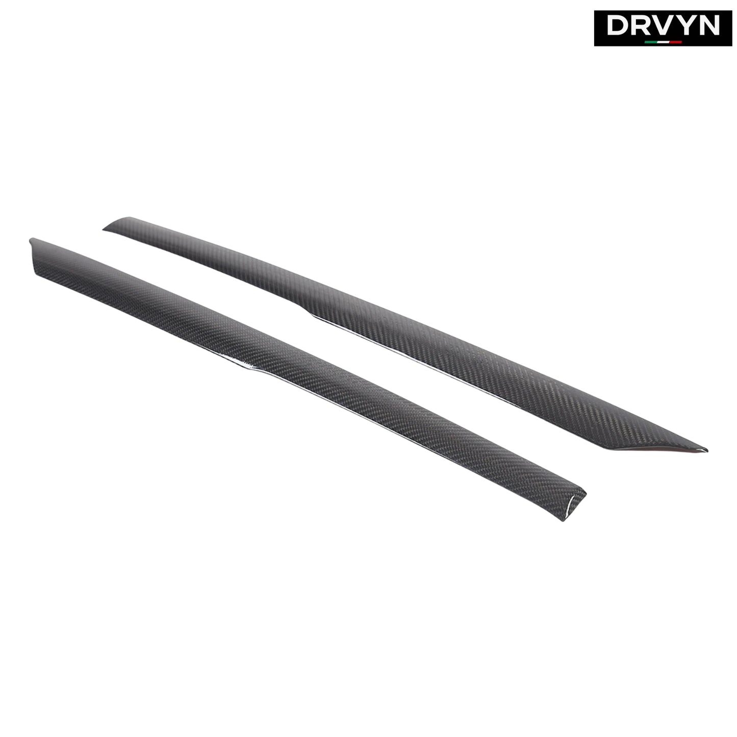 DRVYN Real Carbon Fiber Exterior Windshield A-Pillar Trim For Corvette C6 05-13 US for Nissan Infiniti - Drvyn