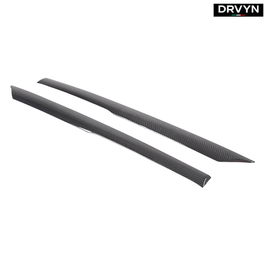 DRVYN Real Carbon Fiber Exterior Windshield A-Pillar Trim For Corvette C6 05-13 US for Nissan Infiniti - Drvyn