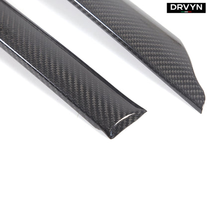 DRVYN Real Carbon Fiber Exterior Windshield A-Pillar Trim For Corvette C6 05-13 US - photo 2 - Drvyn