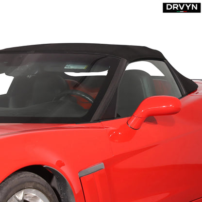 DRVYN Real Carbon Fiber Exterior Windshield A-Pillar Trim For Corvette C6 05-13 US - photo 5 - Drvyn