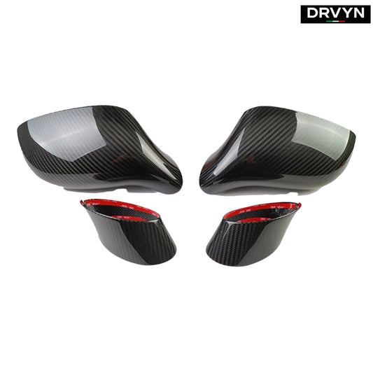 DRVYN Real Carbon For Chevy Corvette C6 ZR1 Z06 2005-13 Side Rearview Mirror Cover for Nissan Infiniti - Drvyn