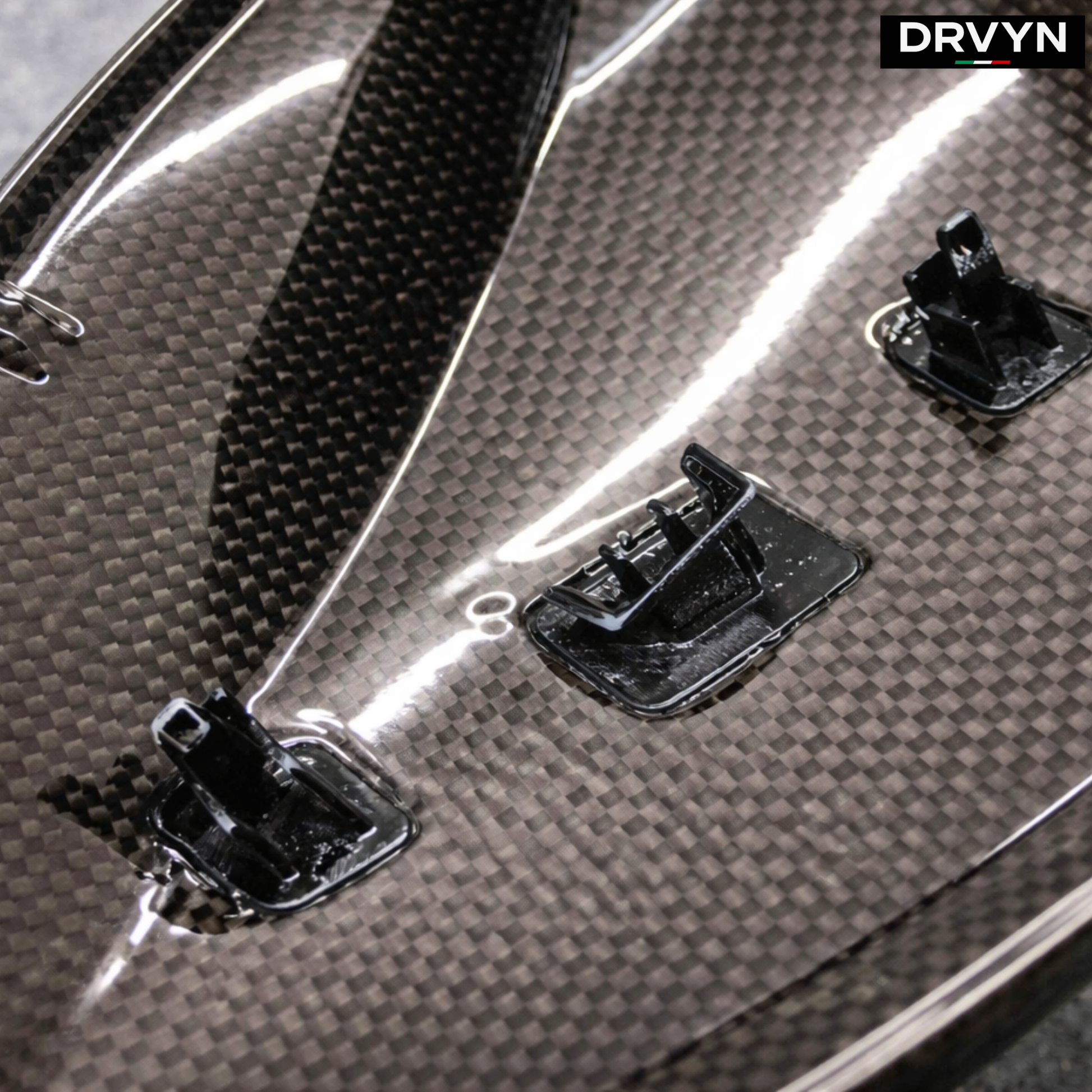 DRVYN Carbon Fiber Rearview Mirror Cover - photo 2 - Drvyn