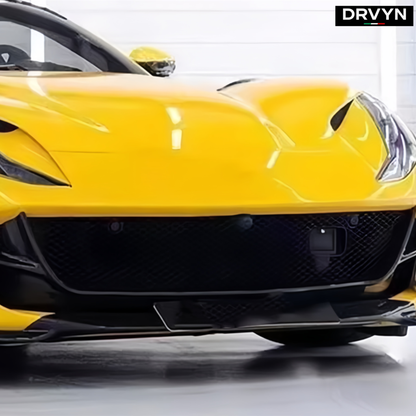 DRVYN N-Style Carbon Fiber Front Lip and Front Bumper Edge Body Kit - photo 4 - Drvyn