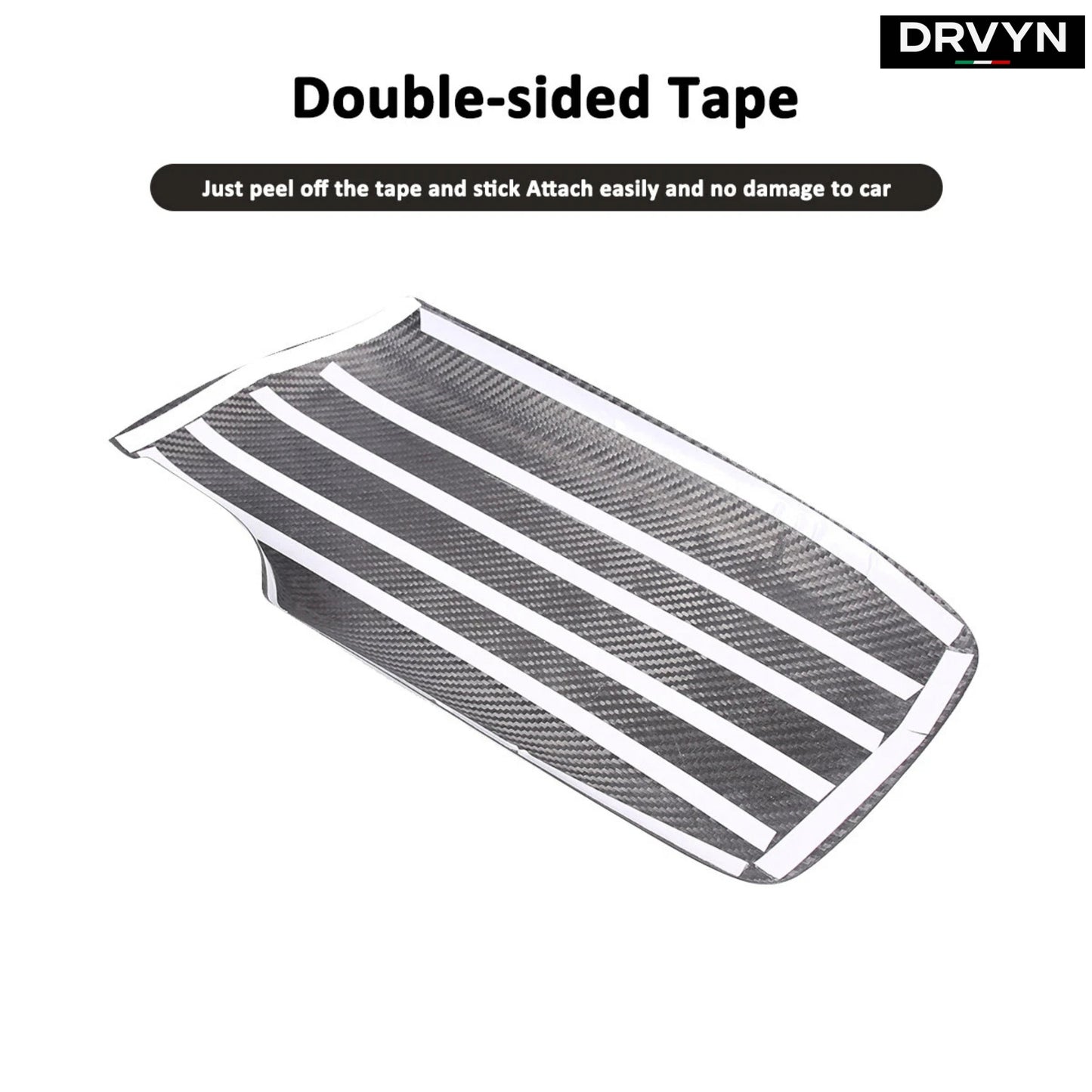 DRVYN Real Carbon Fiber Armrest Box Protective Cover For Corvette C6 2005-2013  carcartrim-2022 (1295) - photo 2 - Drvyn