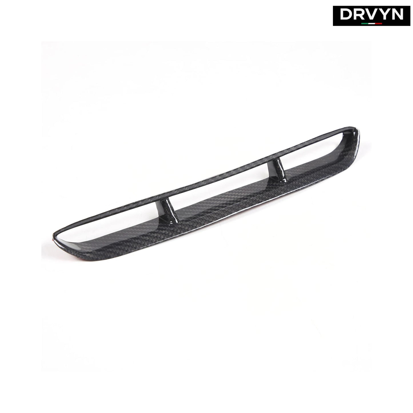 DRVYN Real Carbon Fiber Hood Intake Vent Frame Cover Trim Fits Corvette C6 2005-2013 for Nissan Infiniti - Drvyn