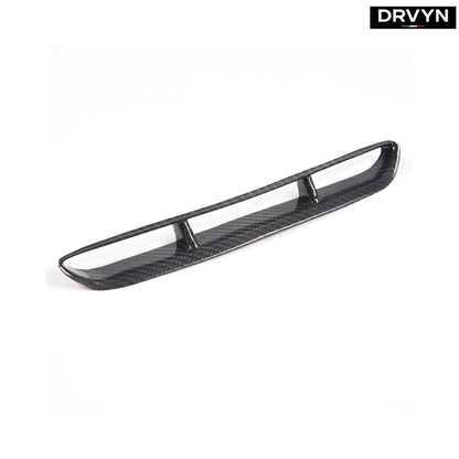 DRVYN Real Carbon Fiber Hood Intake Vent Frame Cover Trim Fits Corvette C6 2005-2013 for Nissan Infiniti - Drvyn