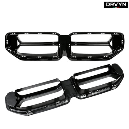DRVYN 23-26 BMW G87 M2 CSL Style Gloss Black Front Upper Nose Kidney Grill Grille - photo 2 - Drvyn