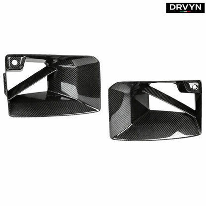 DRVYN 23-26 BMW G87 M2 MP STYLE DRY CARBON FIBER FRONT BUMPER AIR DUCT INLET VENT for Nissan Infiniti - Drvyn